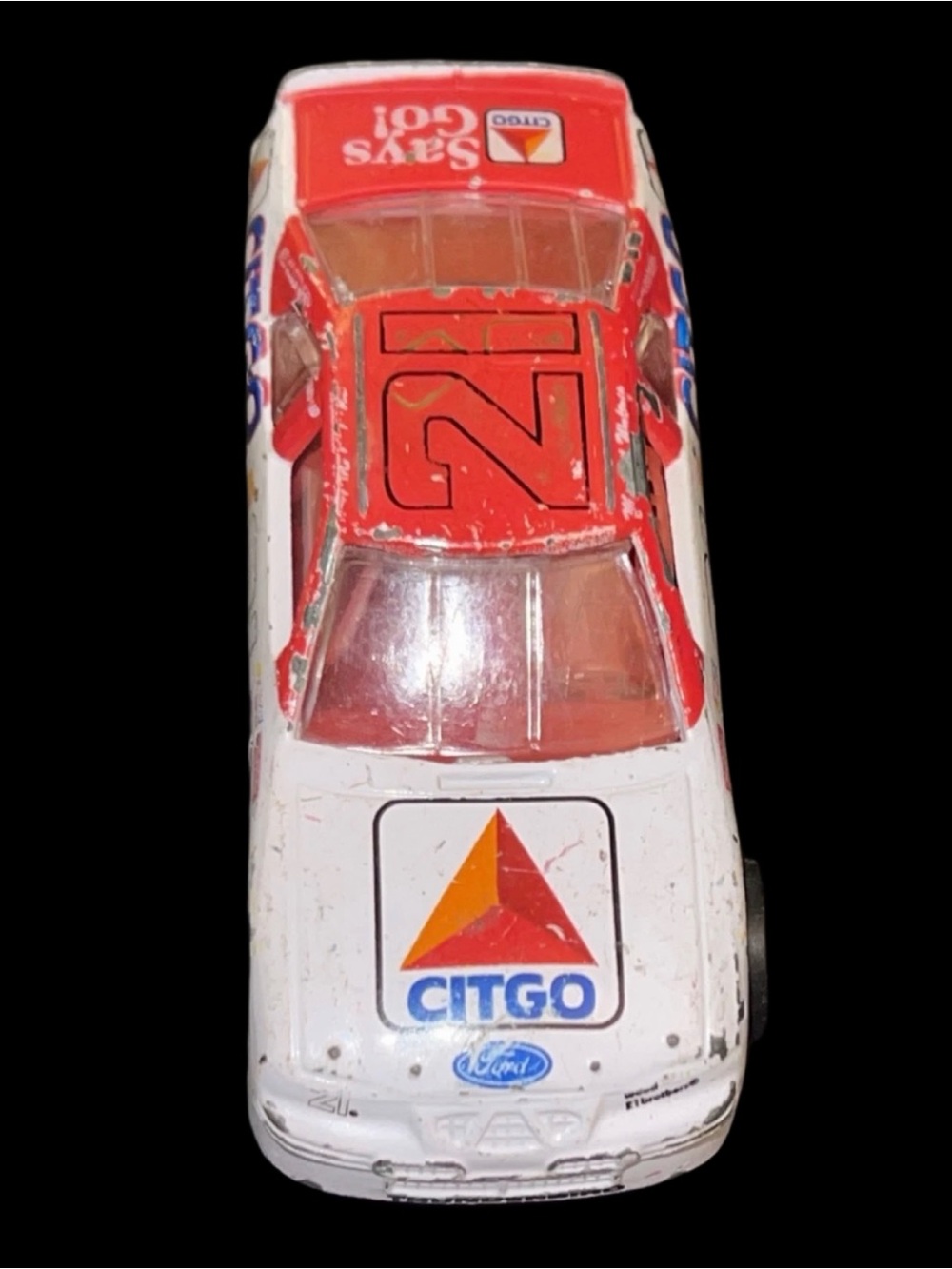 1996 Racing Champions Michael Waltrip #21 Citgo Wood Brothers Die-Cast Car Rare